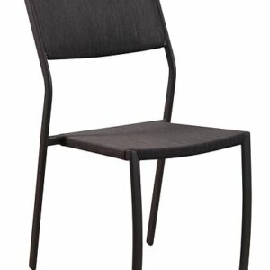Chaise de jardin Dove - Acier - Noir