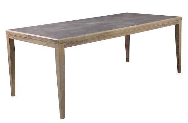 Table de jardin Eloges - Bois - Gris - 193cm