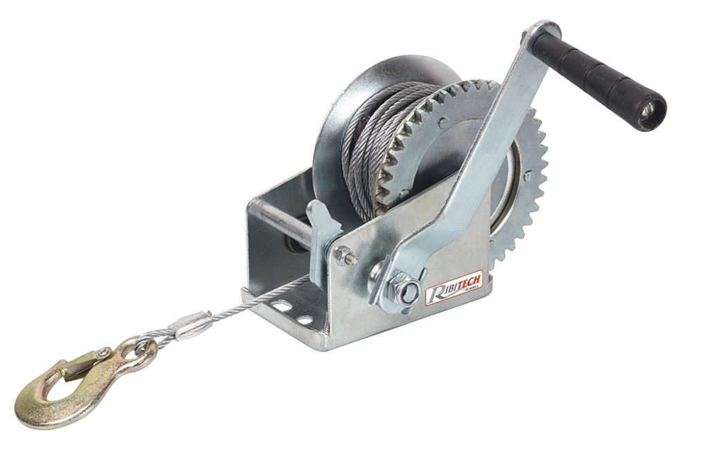 TREUIL À MANIVELLE 540/1080KGS CÂBLE 10MX4,5MM