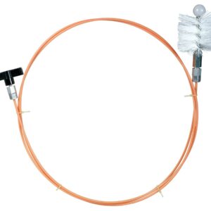 KIT DE RAMONAGE 5M POUR POÊLE AVEC BROSSE DIAM 80MM