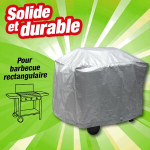 Housse de protection spéciale barbecue et plancha - Titanium