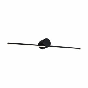 Applique Salle de Bain - Paulmann - 75411 - Sava - IP44 - 600mm - 5W - 300lm - 3000K - Noir