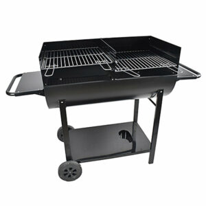 Barbecue demi tonneau à charbon 90 x 50 cm
