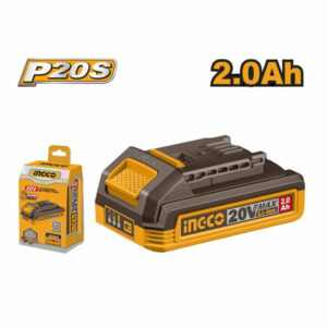 Batterie Lithium-ion 20V 2.0 Ah avec indicateur de charge P20S - INGCO - FBLI2001