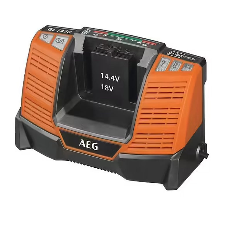 Chargeur AEG BL1418 avec indicateur de niveau de charge pour batterie Pro Li-ion