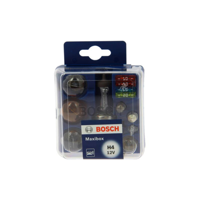 Coffret 8 Ampoule + 4 fusibles Maxibox H4 12V - BOSCH