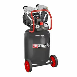 Compresseur 50L 2,5HP FACOM Cuve verticale Série Silver débruité