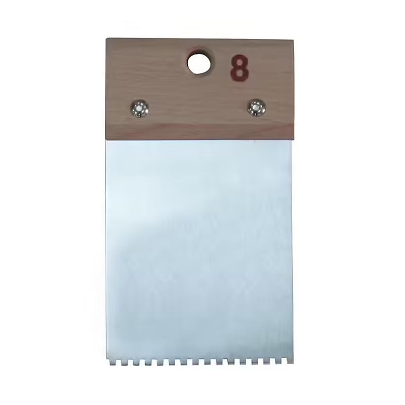 Couteau à colle à denture carré 2.5x2.8cm