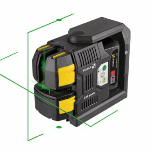 Laser lignes croisées et aplomb LAX 500 G, 12-V-System, 7-pcs (EU) STABILA 19984