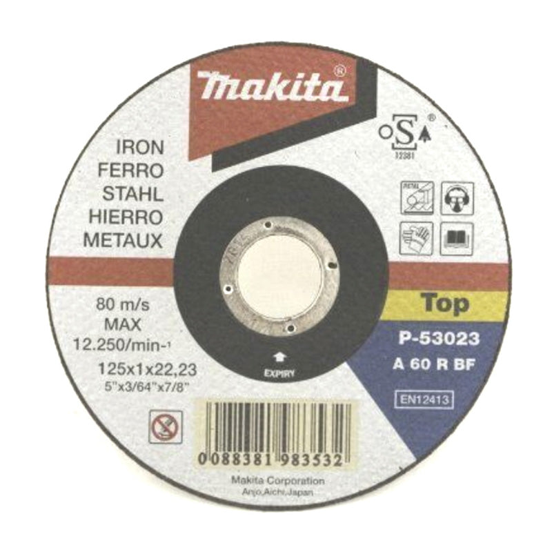 Disque à tronçonner métal MAKITA P-53023 125mm