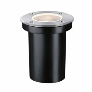 Encastré de sol Floor Extérieur - Paulmann - 94390 - 230V - D.105mm - max.10W - GU10 - gradable - IP65 - Acier