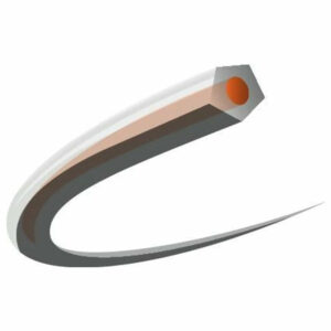 Fil de coupe HUSQVARNA 597669211 2,4 mm Orange/translucide