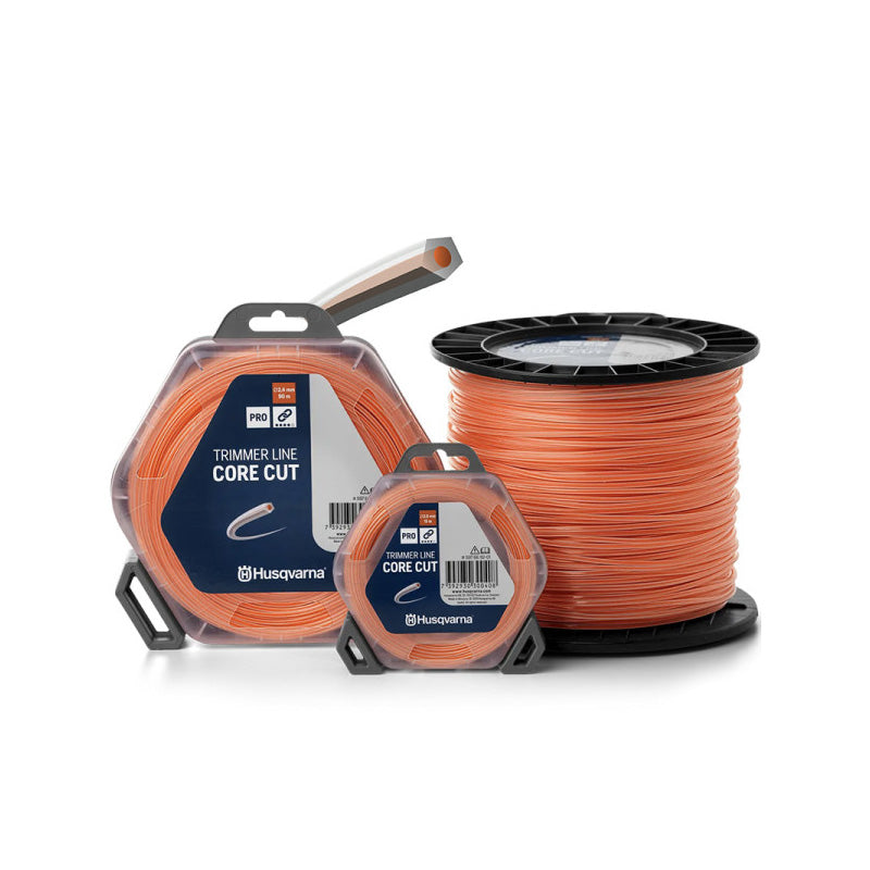 Fil de coupe HUSQVARNA 597669240 CoreCut Ø4mm x 138m en bobine