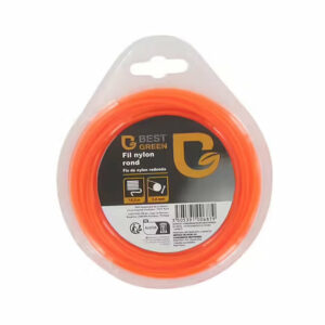 Fil pour débroussailleuse - Profil rond - Nylon