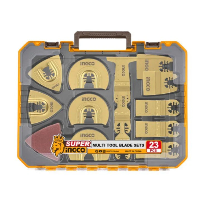 Ensemble de 23 pièces pour outils oscillant dans un coffret - INGCO - AKTMT2301
