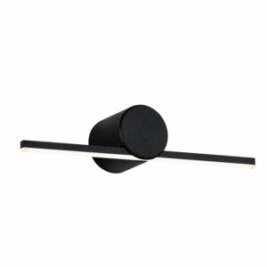 Applique Salle de Bain - Paulmann - 75410 - Sava - IP44 - 300mm - 4,2W - 250lm - 3000K - Noir
