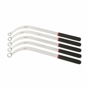 Jeu de 5 clés 12 pans pour poulies et galets tendeurs, 13-15-16-17-19 mm  - KS TOOLS - 150.1200