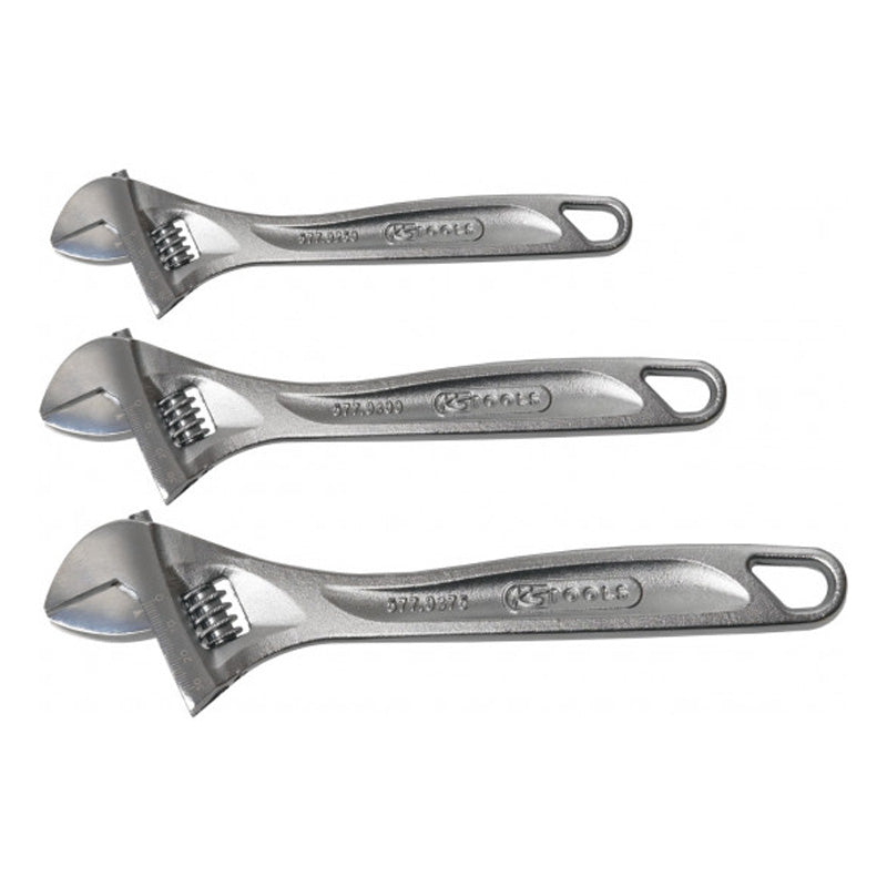 Jeu de 2 clés à molette, 10'' - 12'' - KS Tools - 577.0299