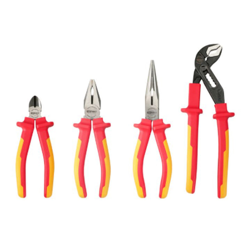 Jeu de 4 pinces isolées ERGOTORQUE® - KS Tools - 117.1100F