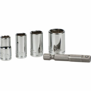 kwb - 105110 Douille 7 mm, 8 mm, 10 mm, 13 mm Propulseur 1/4" (6.3 mm) 5 pc(s)