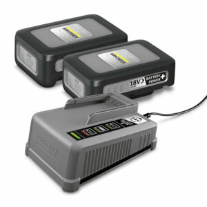 Kit Batteries + chargeur KÄRCHER - 2 * 18 V/3