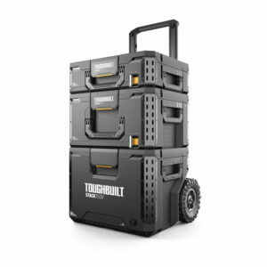 STACKTECH KIT 3 pièces TOUGHBUILT TB-B1S3-B-70R-BEA Coffre de chantier + Grande boite + boite moyenne