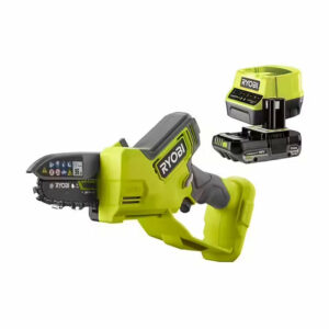 Élagueur à main RYOBI RY18PSX10A-120 18V brushless 10cm avec 1x2Ah + chargeur 1,5A