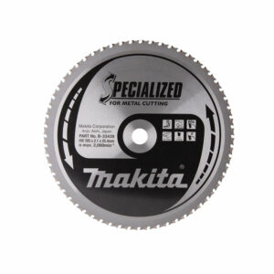 Lames carbures MAKITA - B-33439 Specialized Métal pour tronçonneuse à métaux