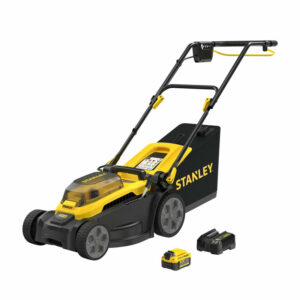 Tondeuse poussée 34 cm BRUSHLESS 18V - 1 x 4 Ah V20 - STANLEY POWERTOOLS - SCMWP3401M1-QW