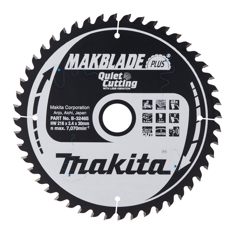 Lame de scie MAKITA B-32465 216 x 30 48 dents