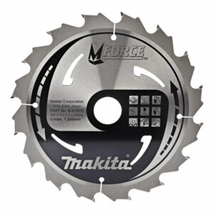 Lame de scie circulaire, MAKITA  B-32041  M-Force T.C.T, 190 x 30 mm, 24 dents, pour bois