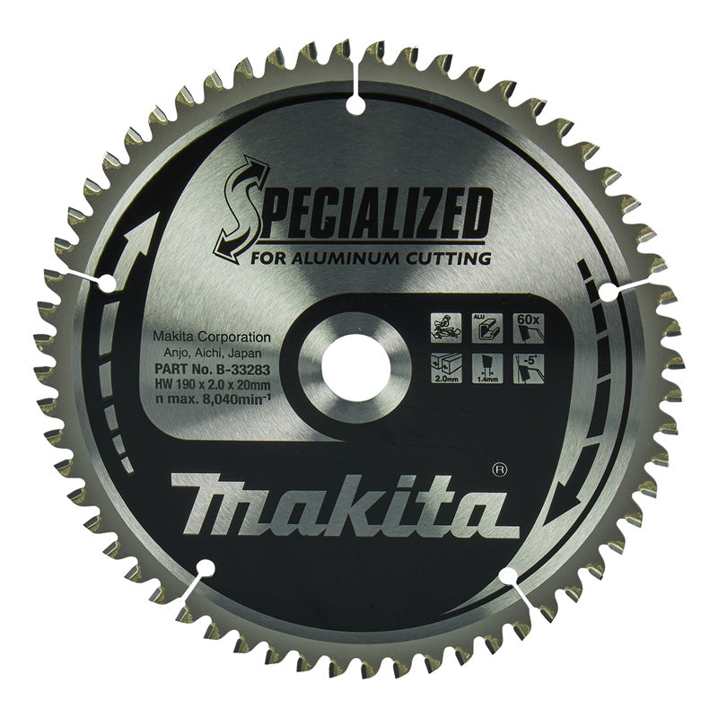 Lame de scie spécial aluminium MAKITA B-33358 Ø305mm 100 dents (anciennement B-09684)