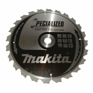 Lames carbures MAKITA B-33087 Specialized bois avec clous Ø355mm