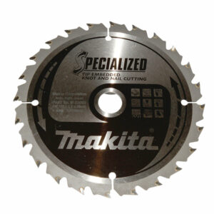 Lame T.C.T MAKITA B-33174 pour scie circulaire, bois avec clous