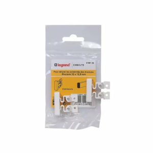 Lot de 2 embouts pour moulure 32x12.5mm LEGRAND ‎LEG98134