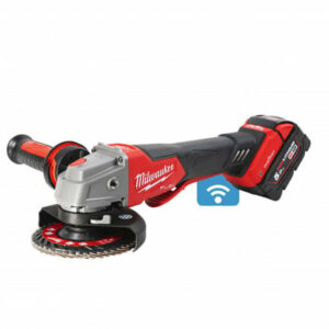 Meuleuse d'angle MILWAUKEE M18 Fuel 125mm avec 2 batteries 5.0Ah chargeur et coffret