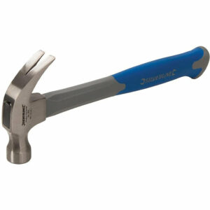 Marteau arrache-clous manche en fibre de verre 454 g - HA10 - Silverline