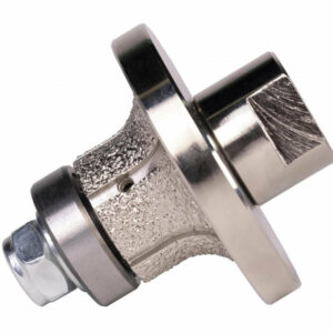 Meule de façonnage quart de rond - Half bull nose 10 mm - RUBI - 52939