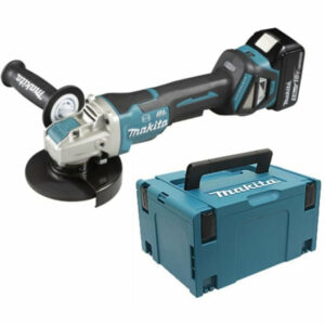 Meuleuse Ø 125 mm 2x5Ah 18V LXT ®MAKITA DGA519RTJ1 en MAKPAC + X-Lock