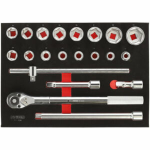 Module de douilles et accessoires 3/4'', 21 pièces  - KS TOOLS - 711.1034