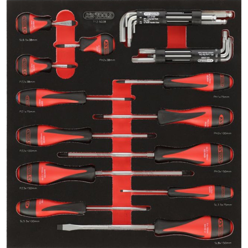 Module de vissage, 28 pièces - KS TOOLS - 712.5028