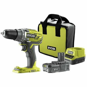 Perceuse-visseuse RYOBI R18DD3-120S 18V 50 Nm 1x2Ah + chargeur 2A en sac de transport