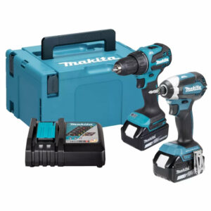 Pack 2 outils MAKITA DLX2535TJ  DDF490 + DTD153 en makpac