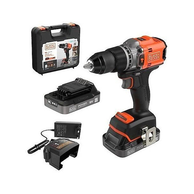 Perceuse visseuse éco-responsable 18V Brushless BLACK+DECKER- BLD682XN-XJ