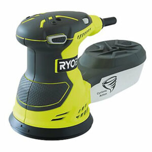 Ponceuse excentrique RYOBI ROS300 300W 125 mm livrée avec 5 abrasifs