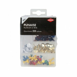 Punaise Assortiment 225 Pièces - Cogex