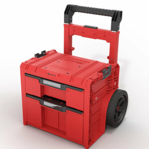 QBRICK SYSTEM PRO CHARIOT 2.0 PLUS AVEC 2 TIROIRS Red ultra HD Custom - QBRICK SYSTEM - SKRWQCP2PD2CZEPG001