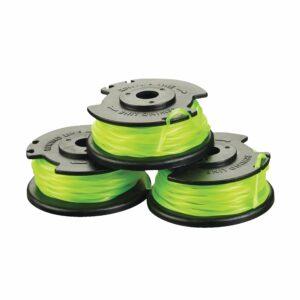 Lot 3 bobines simple fil torsadé Ø 2,0 mm pour coupe-bordures sur batterie