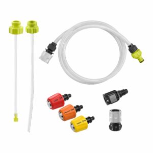 Lot 3 buses de brumisation EZCLEAN + adaptateur de bouteille 2 L + adaptateur large contenant (avec rallonge)