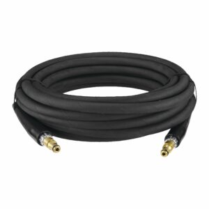Flexible renforcé en acier 8 m pour nettoyeurs haute pression électriques 100 - 140 bars Ryobi®